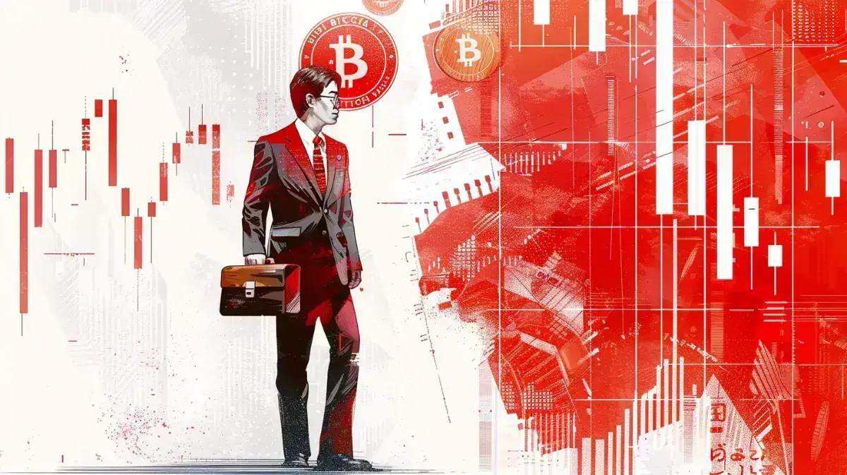 ビットコイン関連株-ビットコインと男性