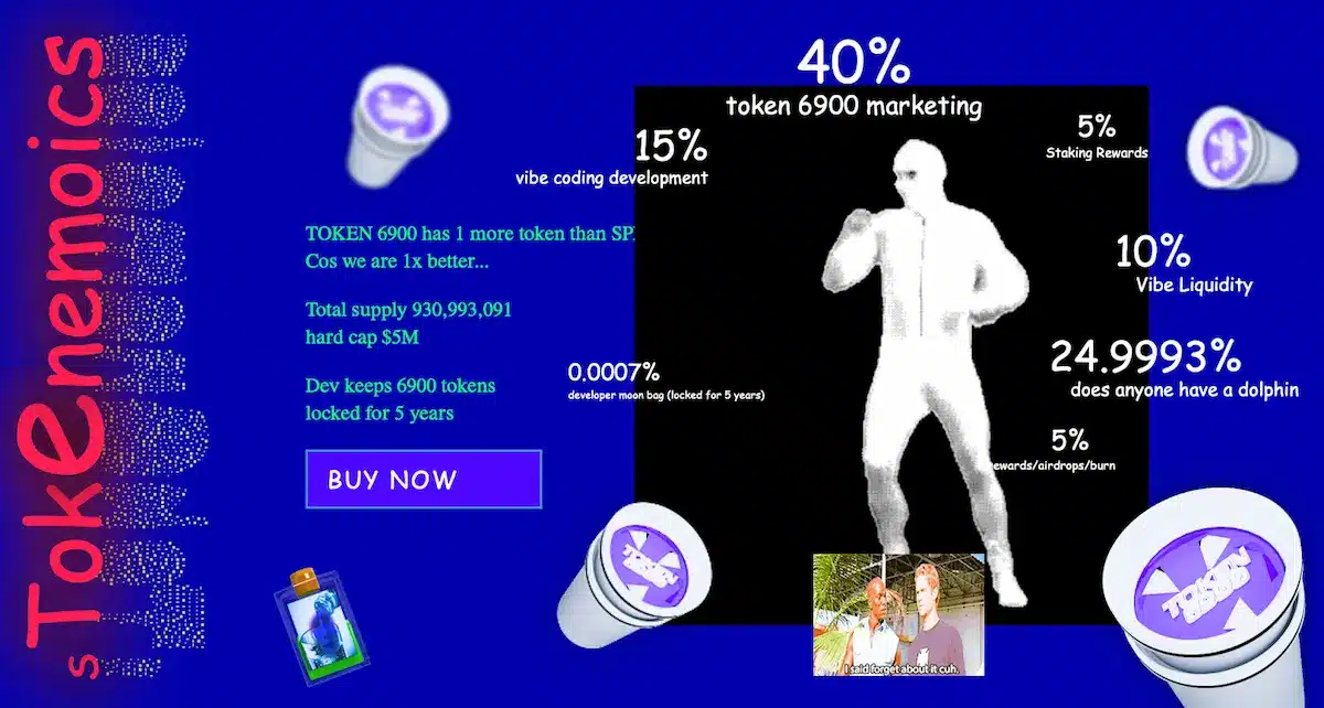 TOKEN6900のトークノミクス