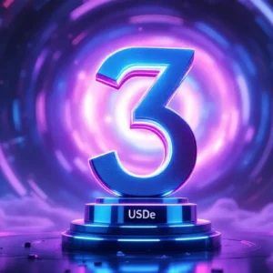 USDeが急成長、時価総額が3位に浮上し約93億ドルに