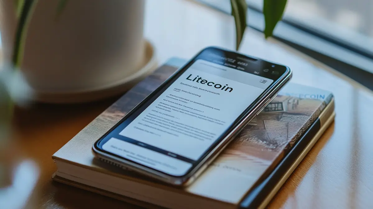 ライトコインの将来性-スマホに表示されるライトコインのニュース