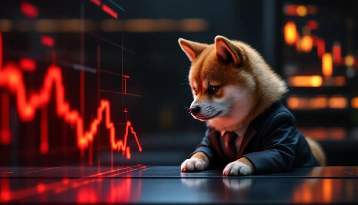 ドージコイン3ヶ月ぶり安値、今後のサポートライン維持に黄信号