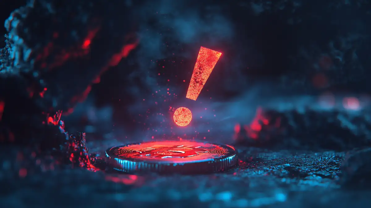 ハイリキ　仮想通貨-投資への注意を促すイメージ