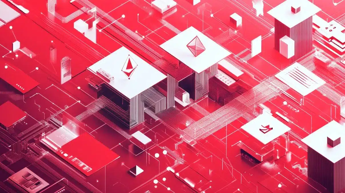 さまざまな種類のブロックチェーンがブロックチェーンが存在し活用の選択肢となっている様子