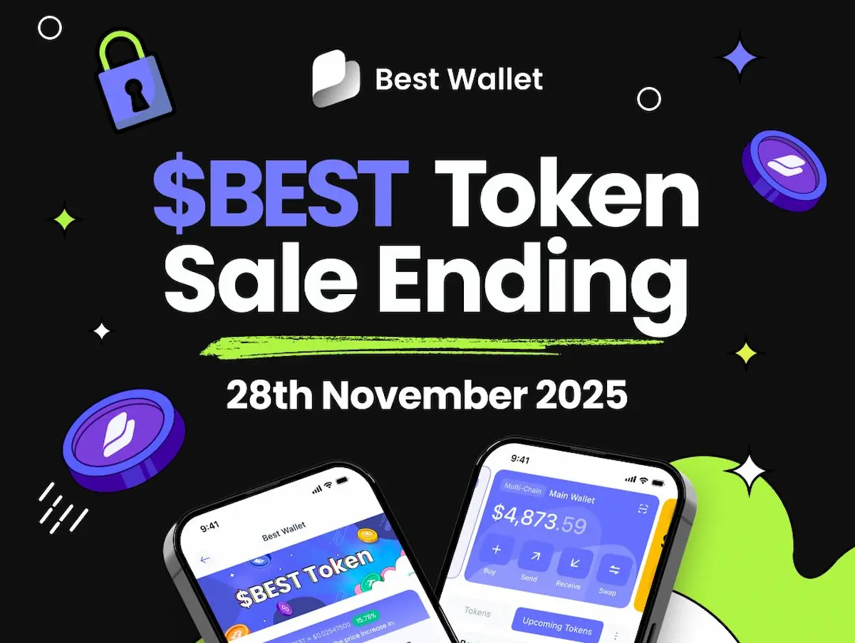 Best Wallet、1670万ドル調達｜プレセール25日締切最終案内中