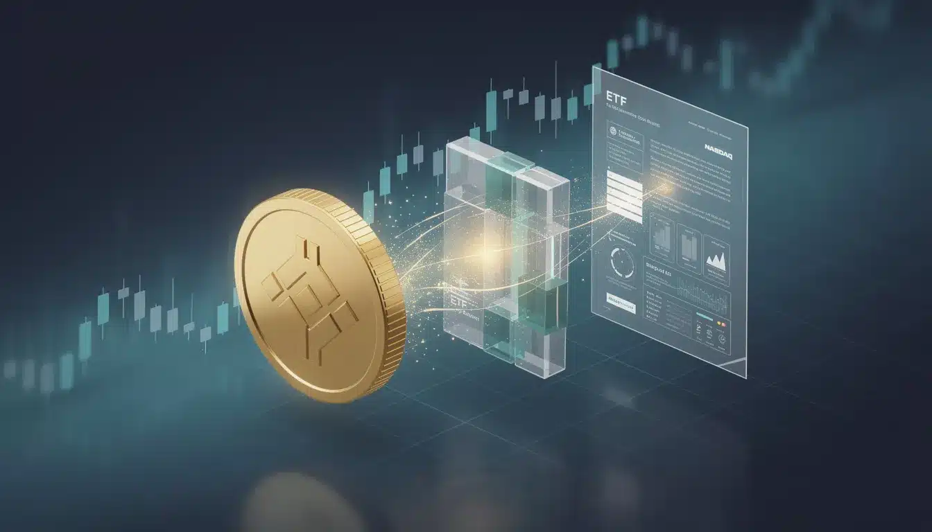 米資産運用大手、現物バイナンスコインETFを申請｜ナスダック上場目指す