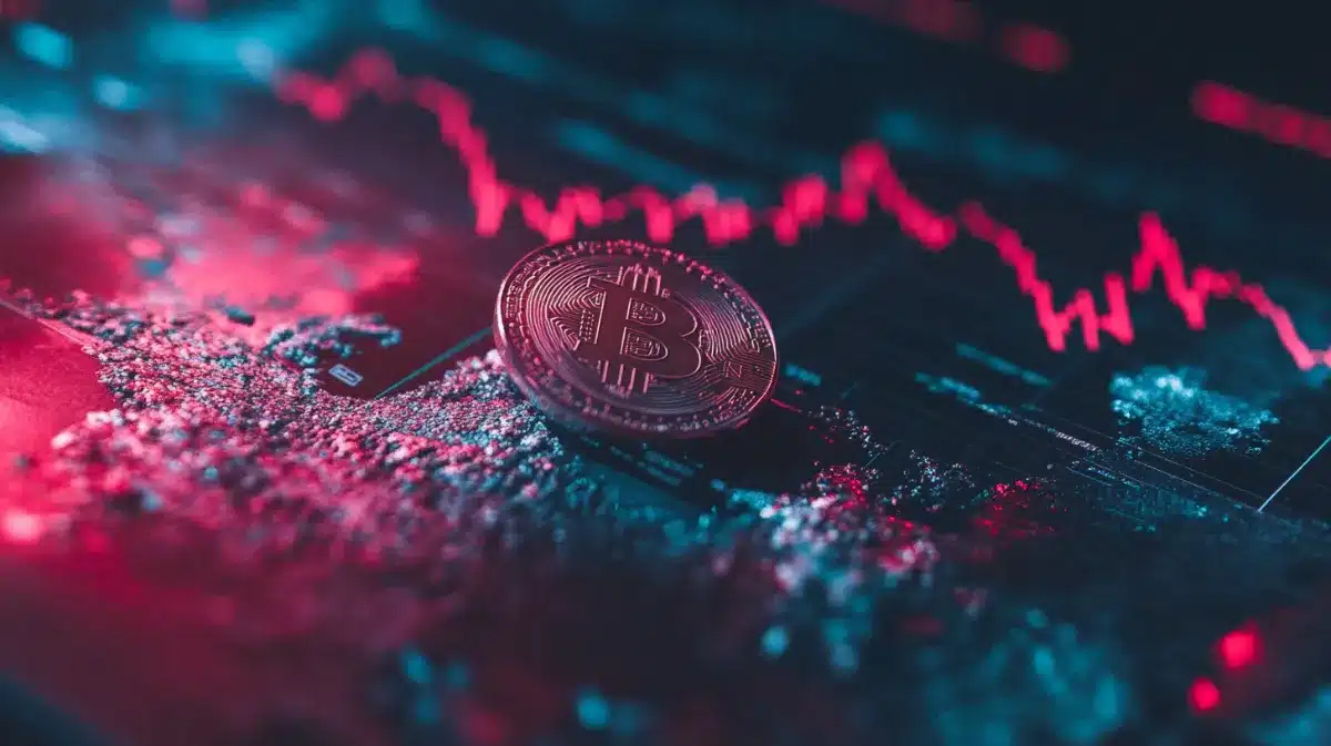 仮想通貨（ビットコイン）の暴落チャート