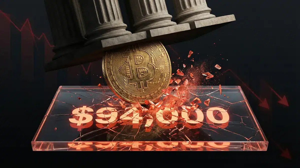 ビットコイン9.4万ドル割れ｜FRB発表で7万ドル台へ下落