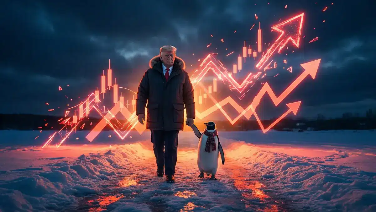 PENGUIN、ホワイトハウス投稿で急騰｜ミームコイン市場に熱視線