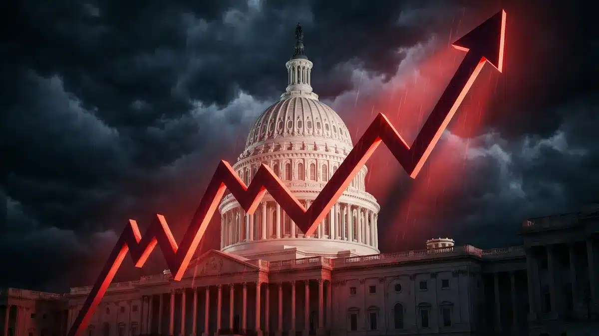 米政府閉鎖の確率77%に急騰、ポリマーケット予測