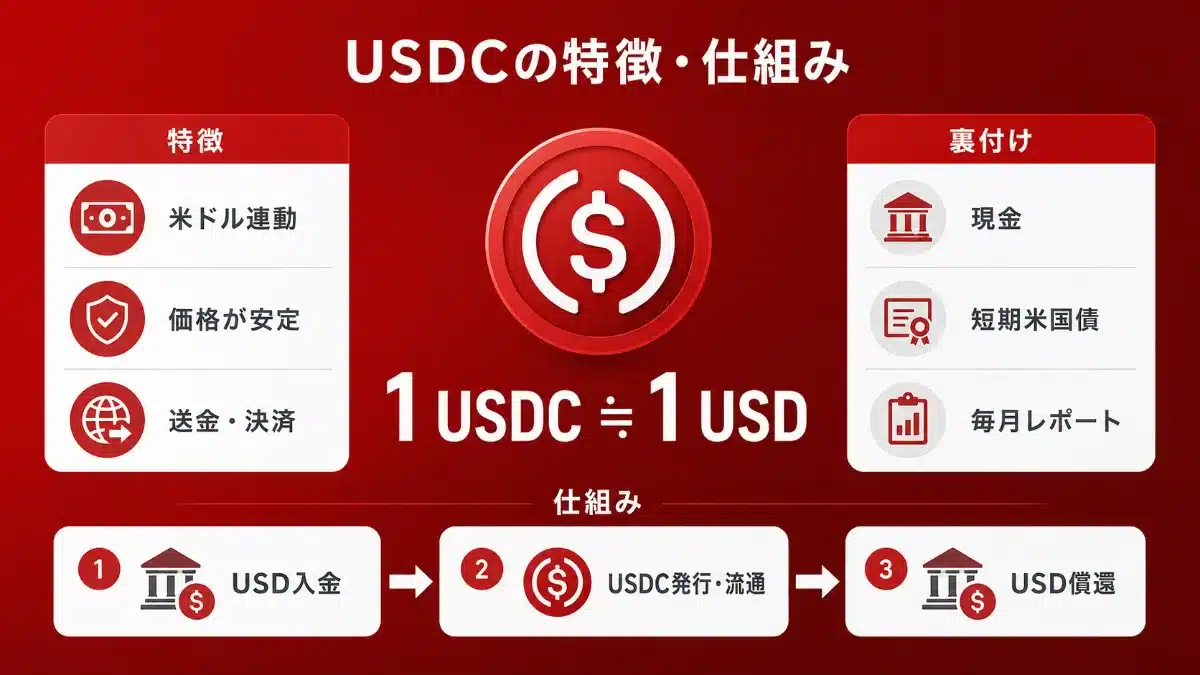 USDTの特徴・仕組み