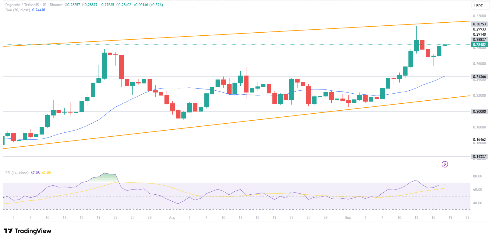 도지코인 ETF 미국 상장…DOGE 가격, 2025년 0.50달러 갈 수 있을까?