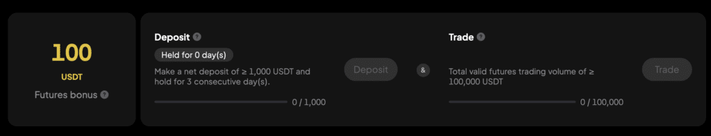 weex 100usdt