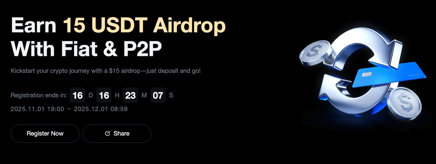 글로벌 거래소 MEXC, 최대 18 USDT 기프트 및 5,000 USDT 럭키 드로우 이벤트 진행