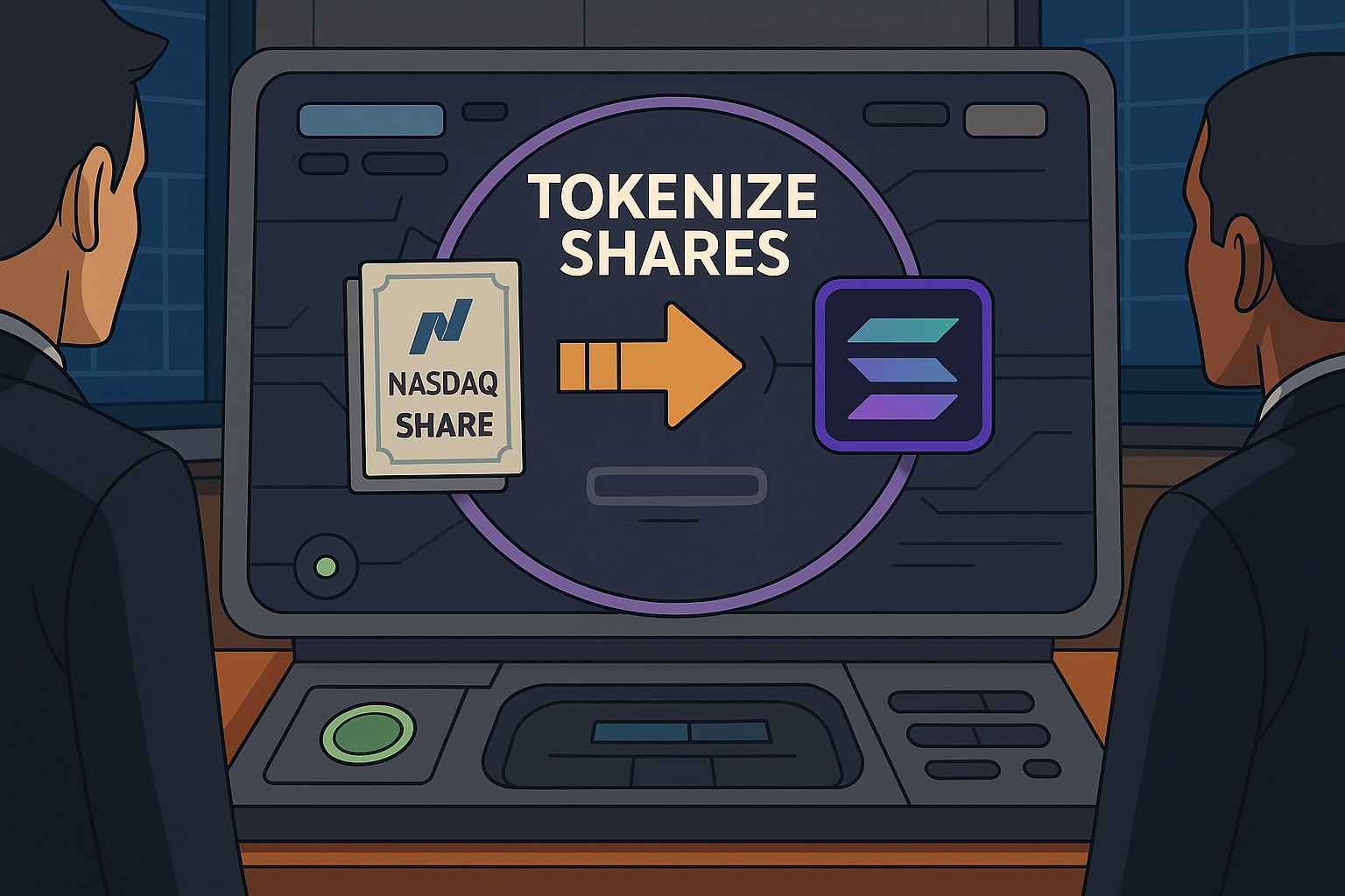 솔라나 컴퍼니, 나스닥 상장 주식 솔라나 블록체인에서 토큰화 추진