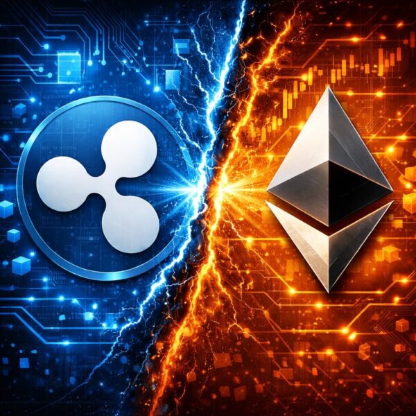리플 vs 이더리움: XRP 공세에 흔들리는 ETH…2천 달러 붕괴 초읽기?