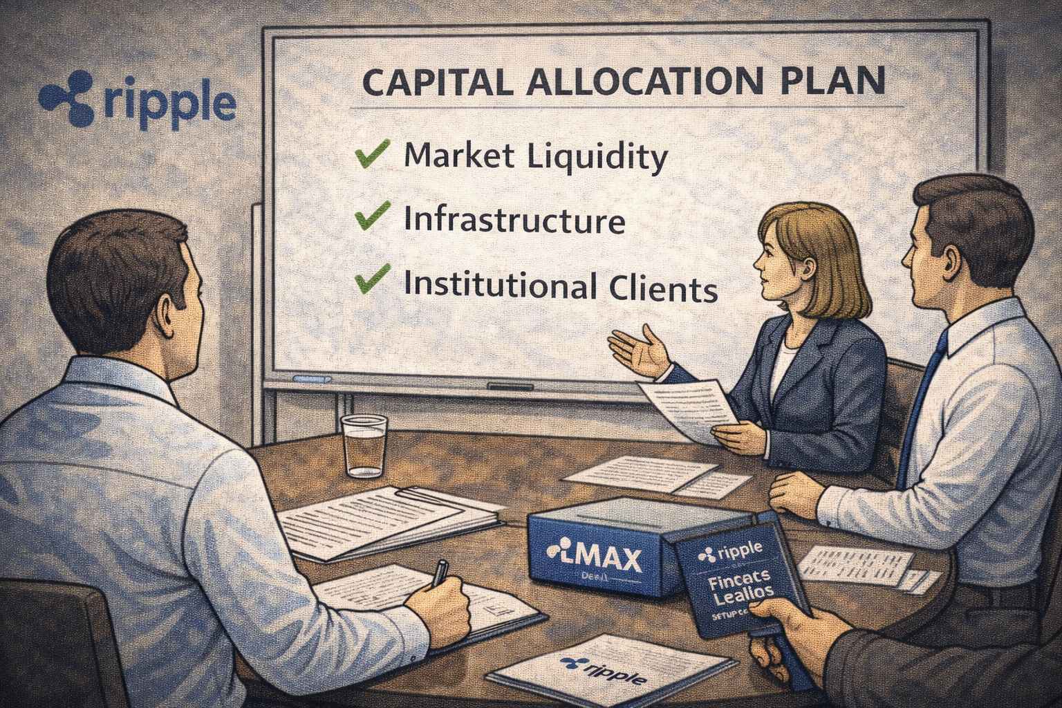 리플 전망]리플, LMAX와 1억 5천만 달러 규모 금융 계약 체결