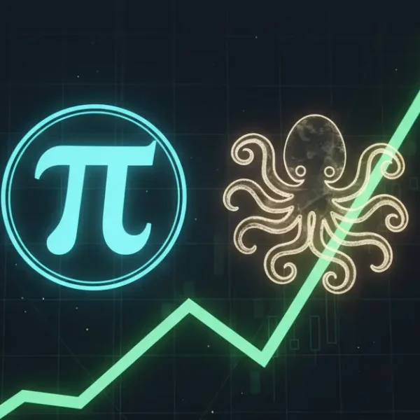파이코인(PI) 30% 급등…크라켄 상장 발표에 유동성 기대 폭발