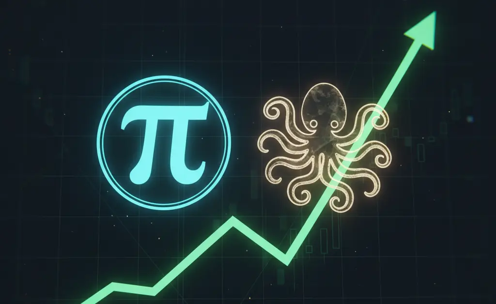 파이코인(PI) 30% 급등…크라켄 상장 발표에 유동성 기대 폭발