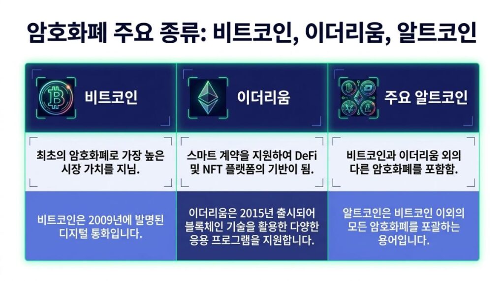 비트코인 -> 이더리움 → 주요 알트코인