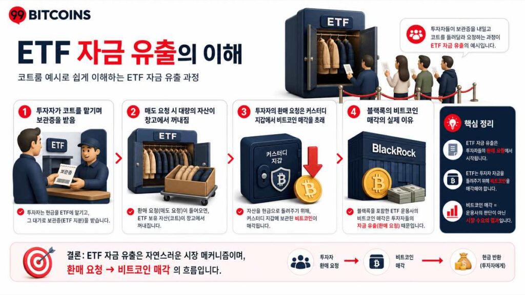 블랙록 IBIT 자금 유출의 이해