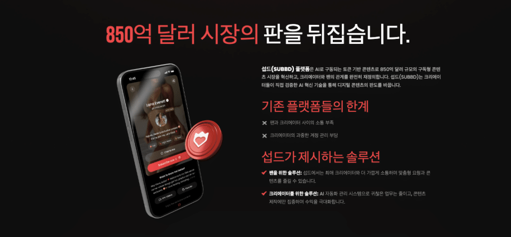 섭드 ai 콘텐츠