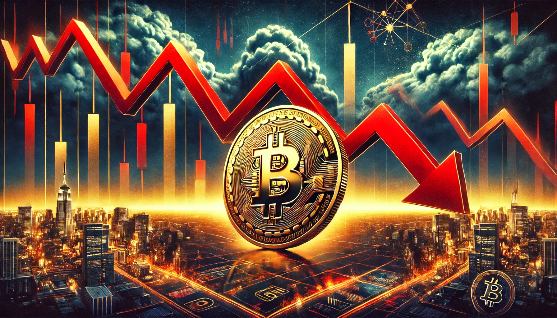 Bitcoin koers duikt onder $100k door komende handelsoorlog