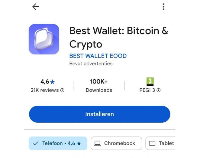 best wallet review aanmaken 1