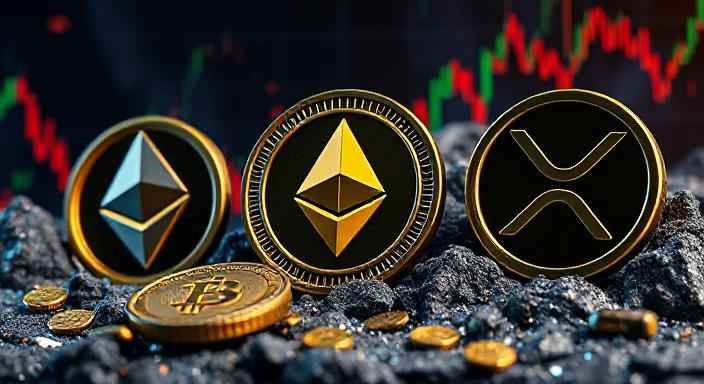 Waarom daalt crypto: koers verwachting voor ETH, SOL & XRP in maart