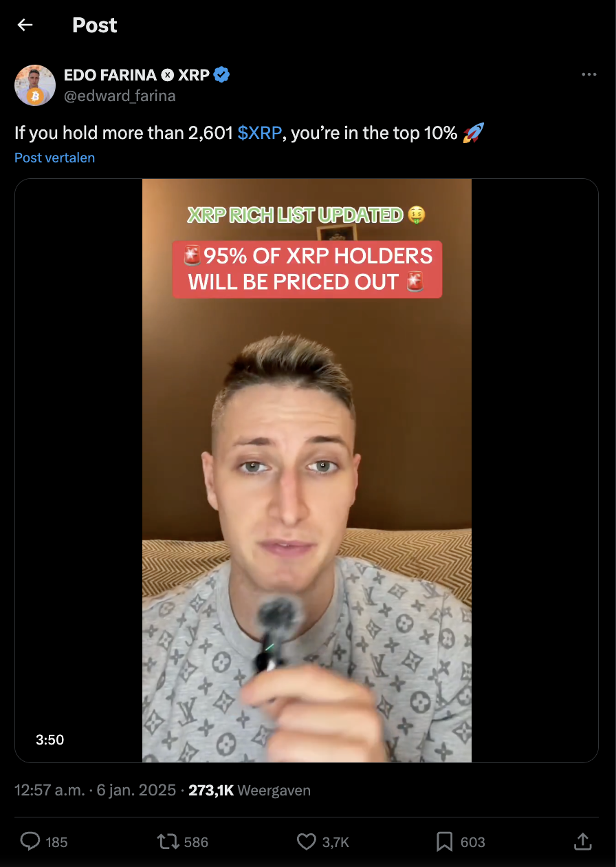 Crypto expert Farina 
