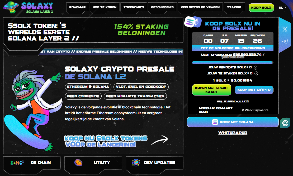 Solaxy presale