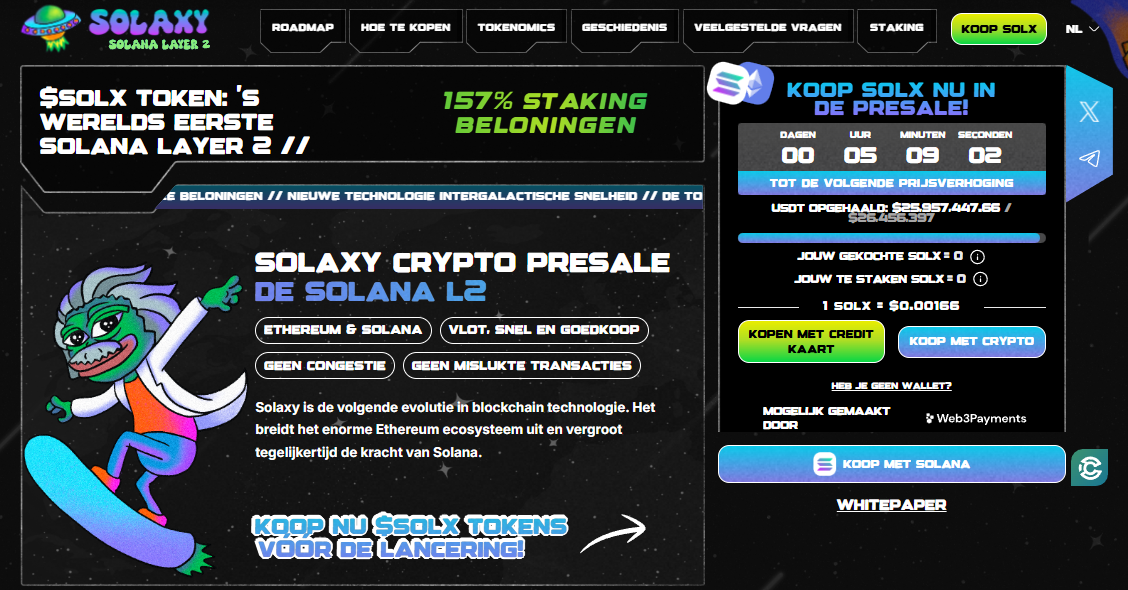Solaxy presale