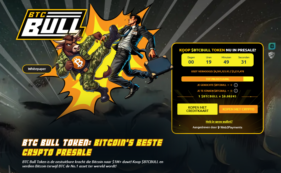BTCBULL bitcoin bull presale