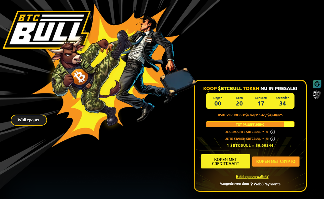 BTCBULL bitcoin bull presale