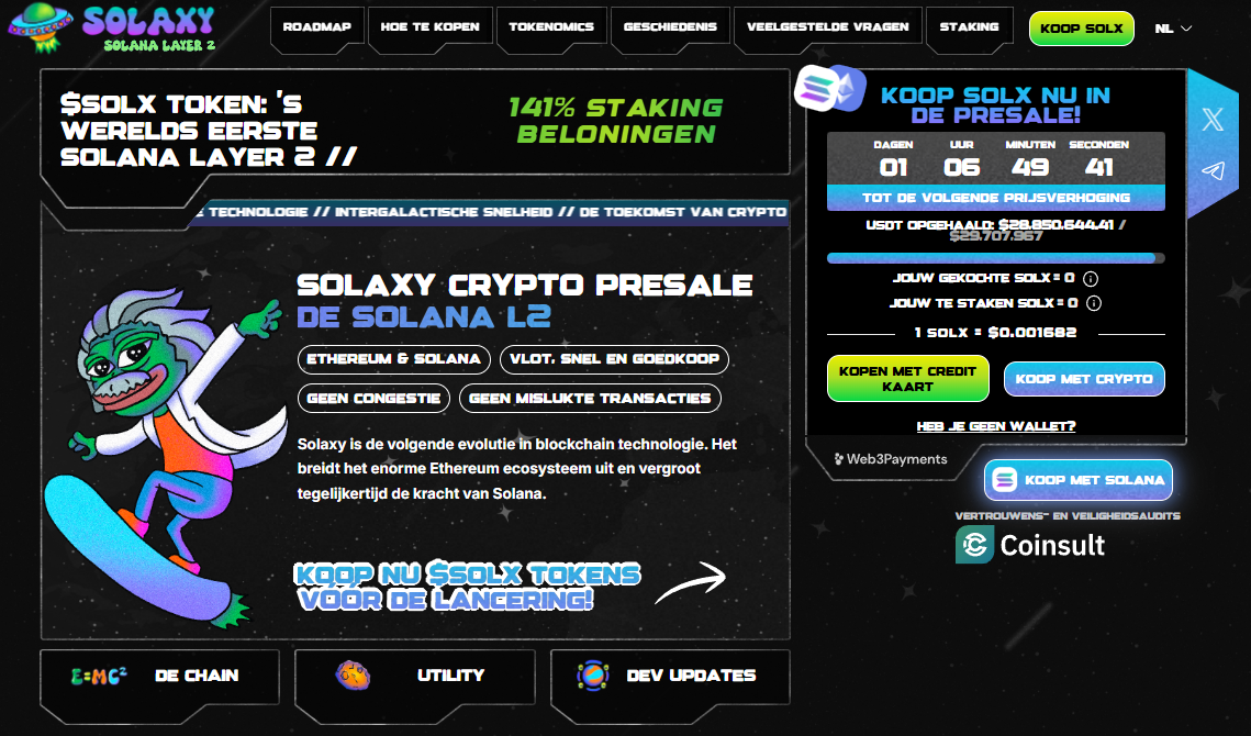 Solaxy SOLX presale