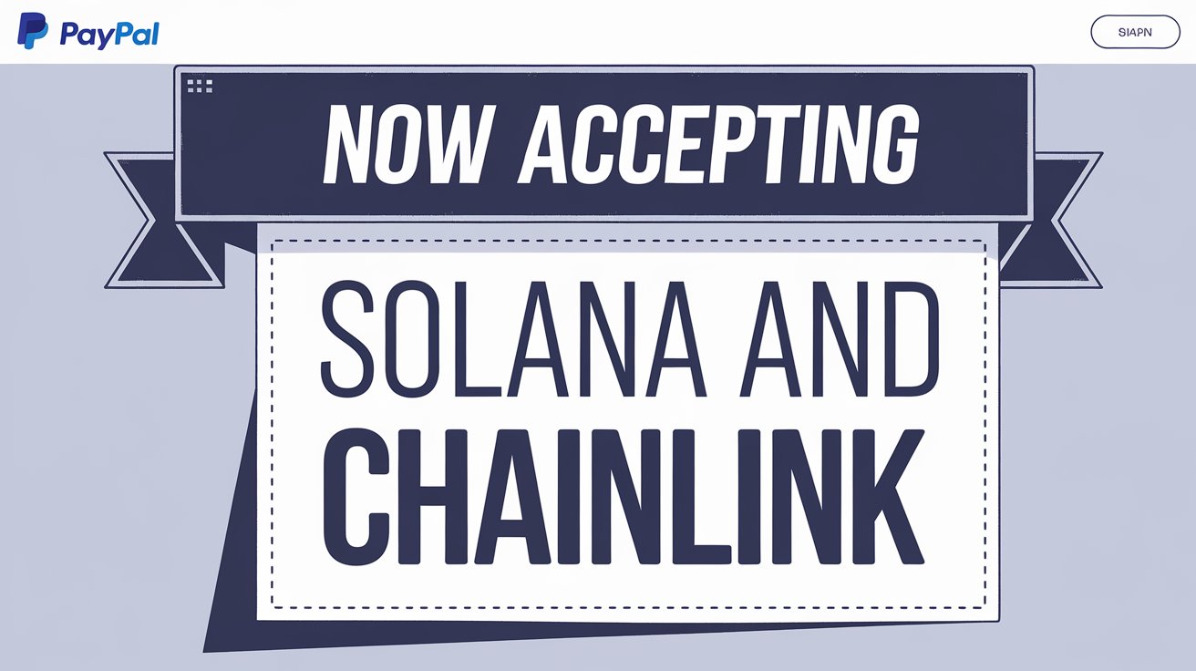 PayPal ondersteunt Solana (SOL) en Chainlink (LINK) voor de VS