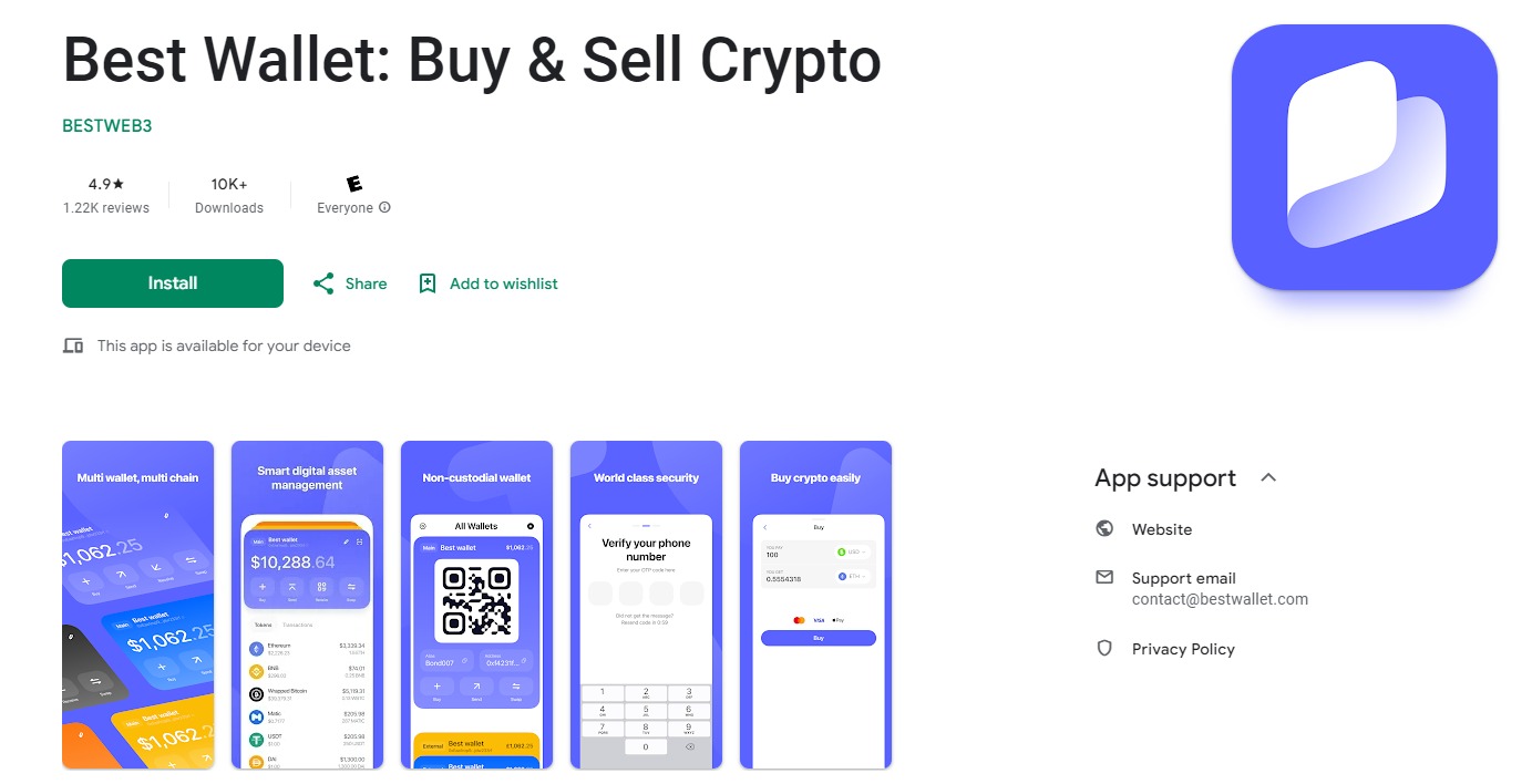 best wallet downloaden
