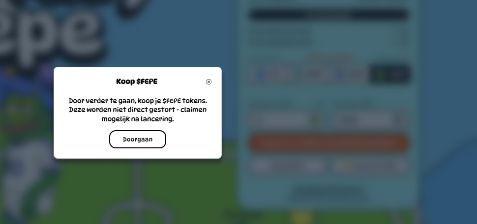fantasy pepe kopen stap 3
