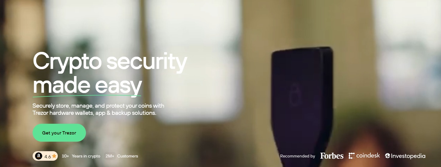 trezor ethereum wallet