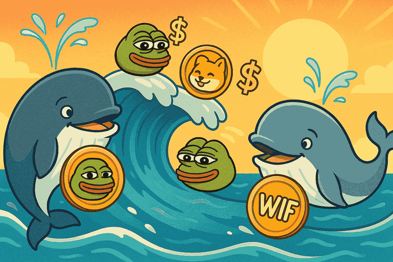 Nieuwe memecoin supercycle onderweg? – Crypto whales zetten in op PEPE & WIF