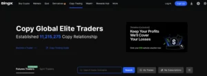 BingX copy trading platform voor elite traders