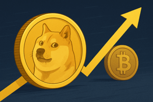 Dogecoin stijgt Bitcoin voorbij met 12% pump – kan DOGE 1 euro worden in mei?