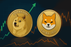 Dogecoin vs Shiba Inu: crypto memes op cruciaal punt – breakout of breakdown?