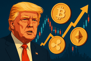 Trump hint op grote handelsdeal: gaan bekende crypto stijgen vandaag?