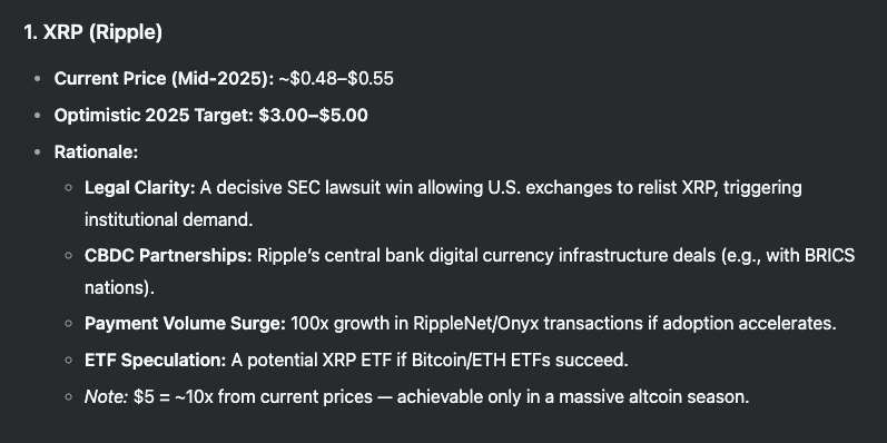 chatgpt voorspelt, xrp koers, pepe koers, cardano koers, nu crypto kopen