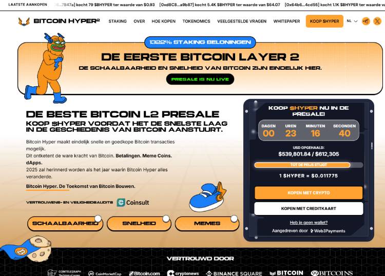 Bitcoin hyper beste crypto korte termijn 2025