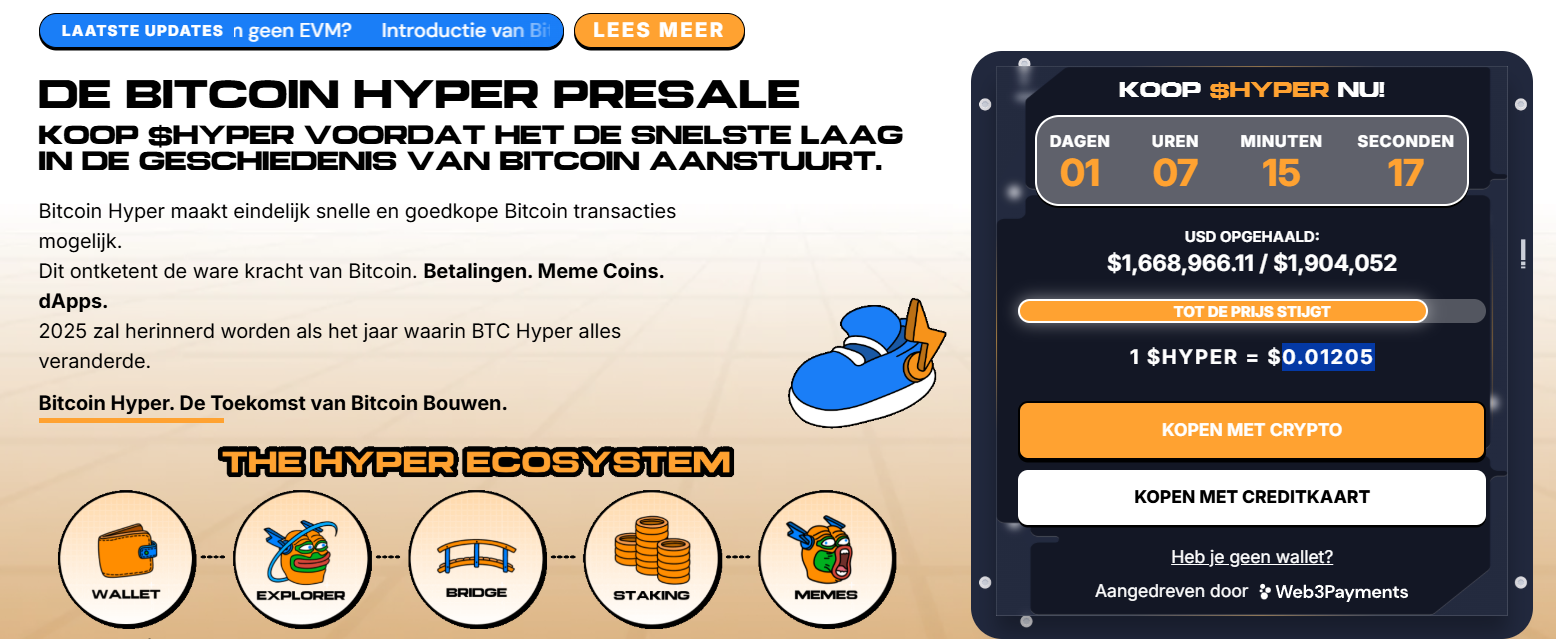Bitcoin Hyper presale