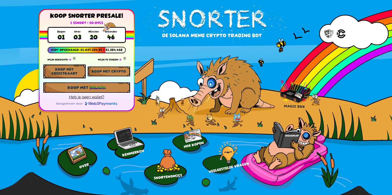 Veelbelovende crypto snipen met Snorter