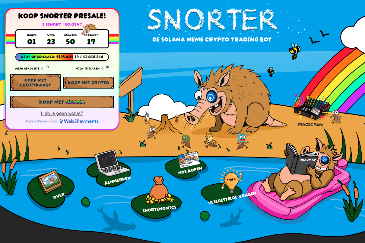 Snorter Bot ($SNORT) presale 2025