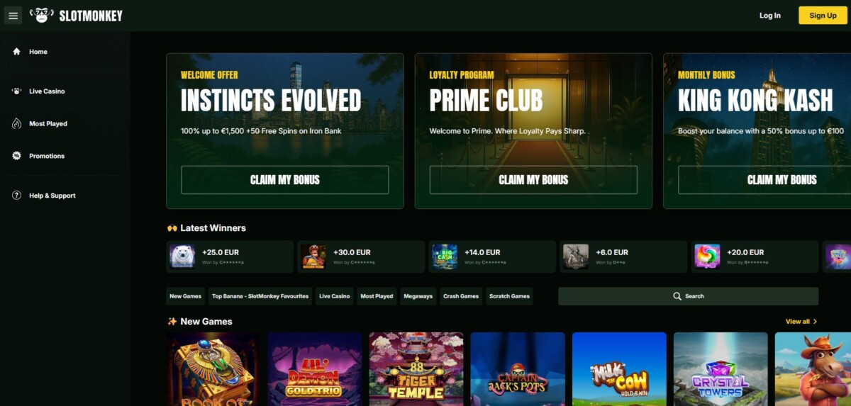 slot monkey beste casino zonder cruks