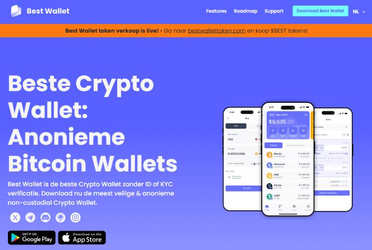 Best Wallet, top crypto aandelen kopen